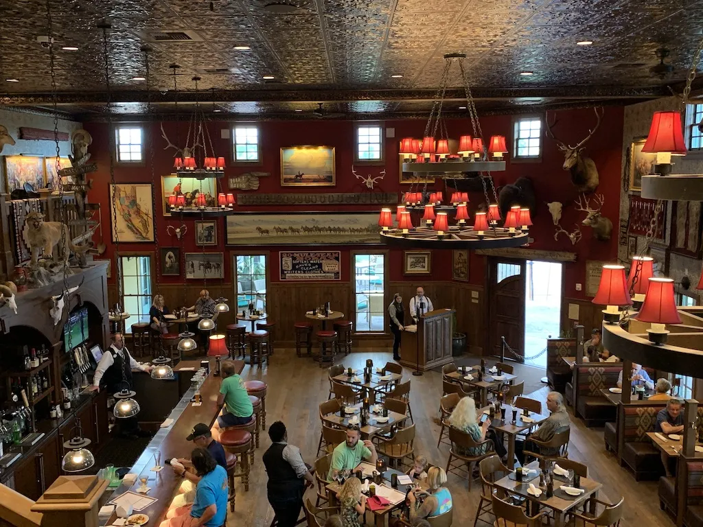 デスバレー国立公園　ホテル内にあるレストラン