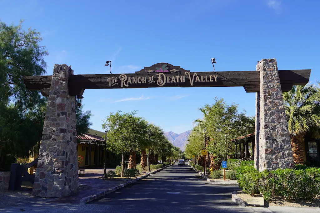 デスバレー国立公園内にある「ザ・ランチ・アット・デスバレー」ホテル