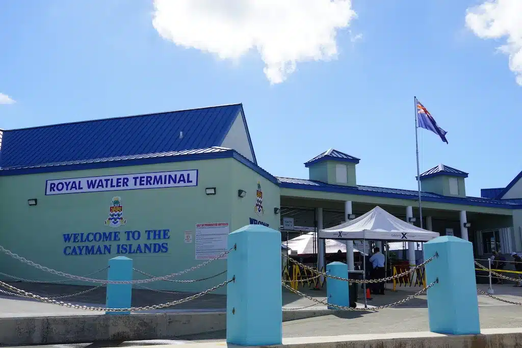 The restroom building and a small tent next each other in Death Valley Furnace Creek Campground.