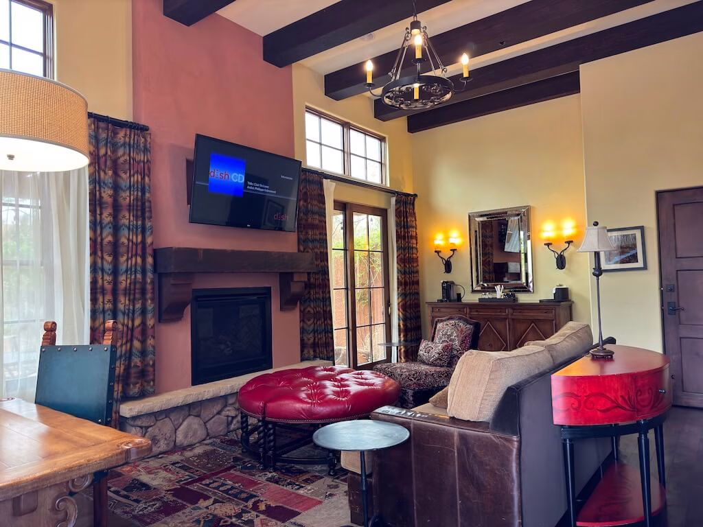 FHRの特典で無料アップグレードしてもらえたアメリカコロラド州のゲートウェイキャニオンリゾートのスイートルーム