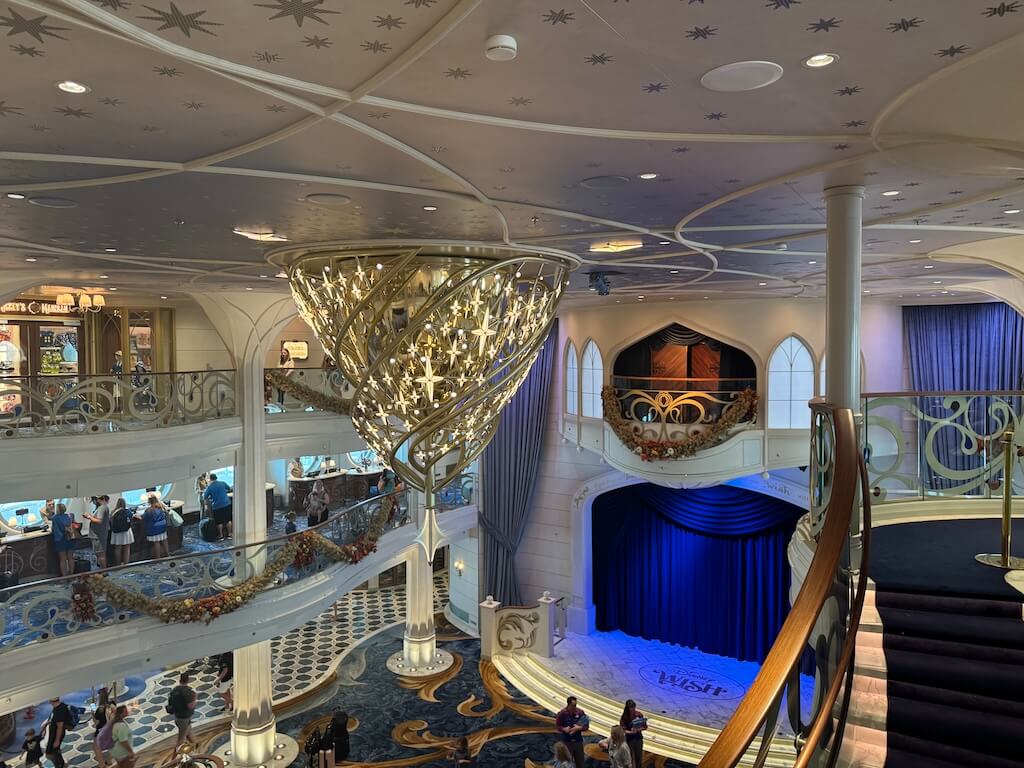 DCL Wish Grand Hall - Tomo Travel & Camping Kids having fun in the shallow pool on the Disney Magic!