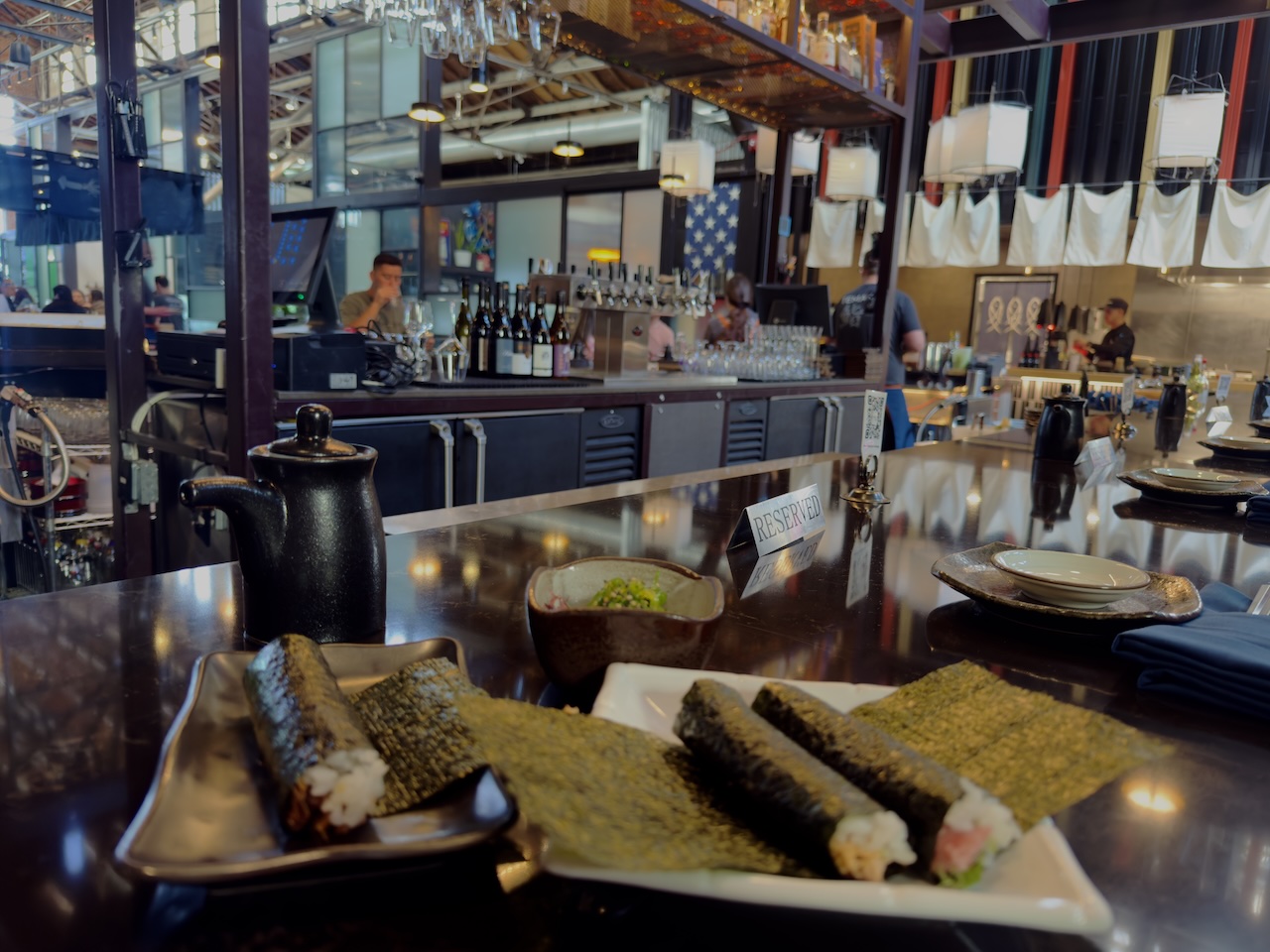 Temaki Den Denver - Tomo Travel & Camping Casual yet high-quality Japanese hand roll dining at Temaki Den in downtown Denver.