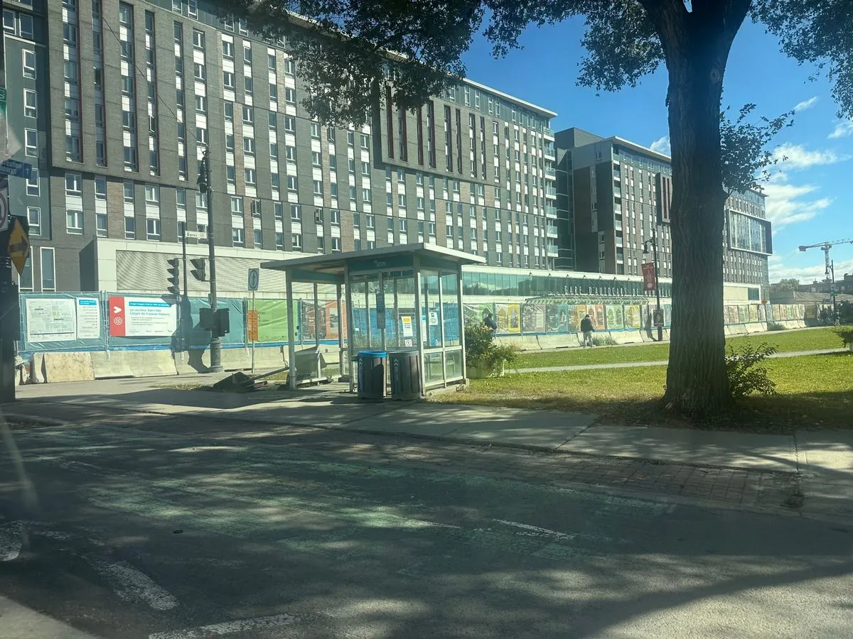 Gare d'autocars de Montréal bus terminal on rue Berri